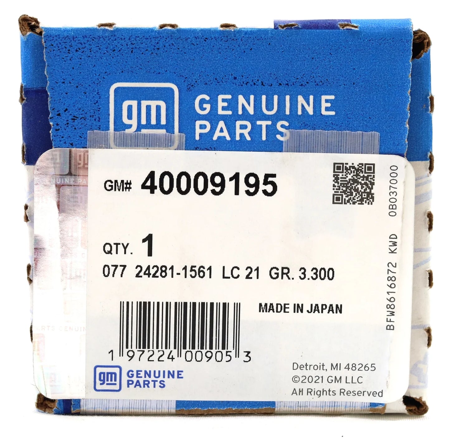 Inyector Chevrolet Silverado 3.0 L6 2023-2026 GM (Genuina)