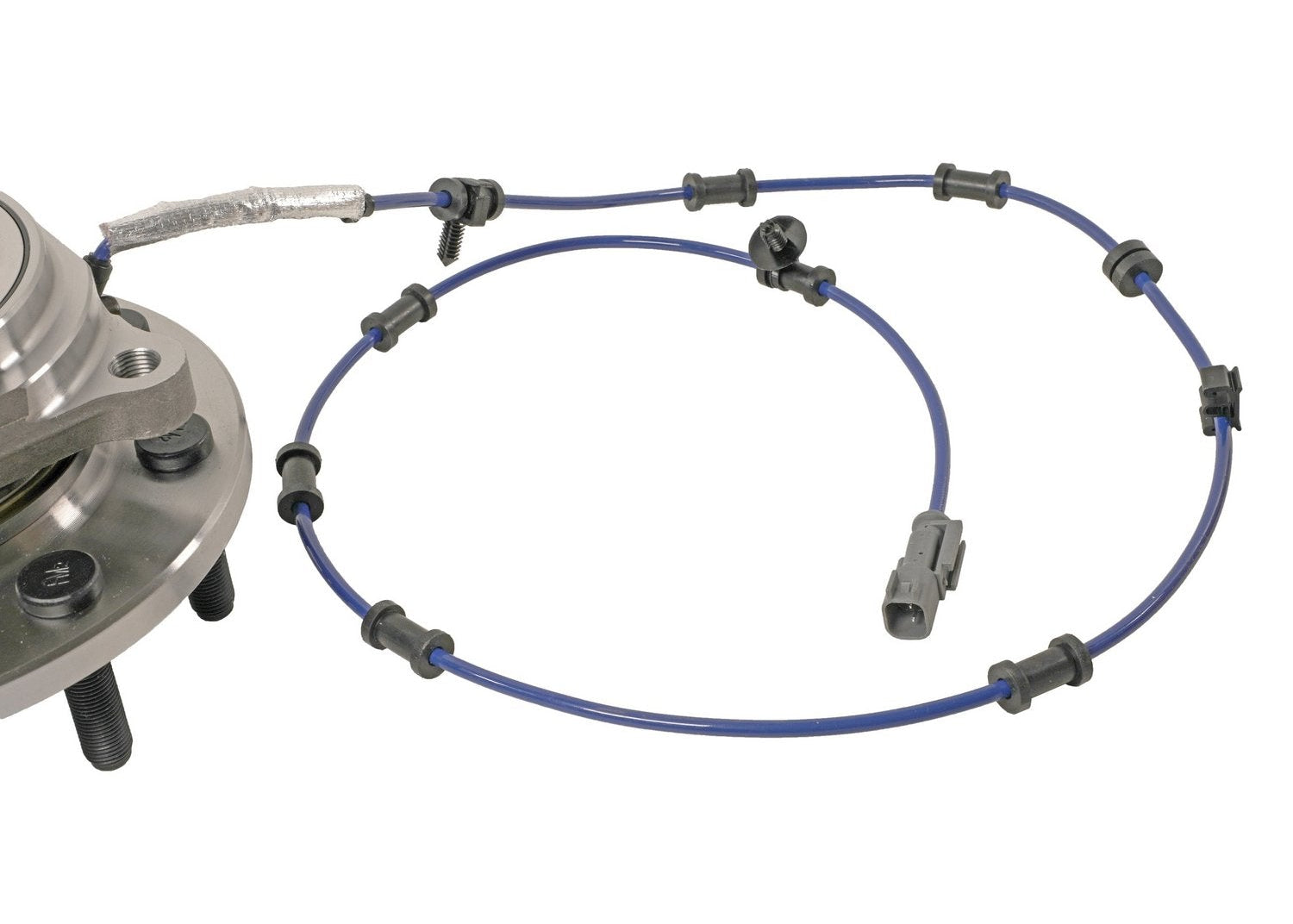 Maza de rueda delantera Moog con rodamiento y sensor ABS para Ram 2500 6.7 Cummins