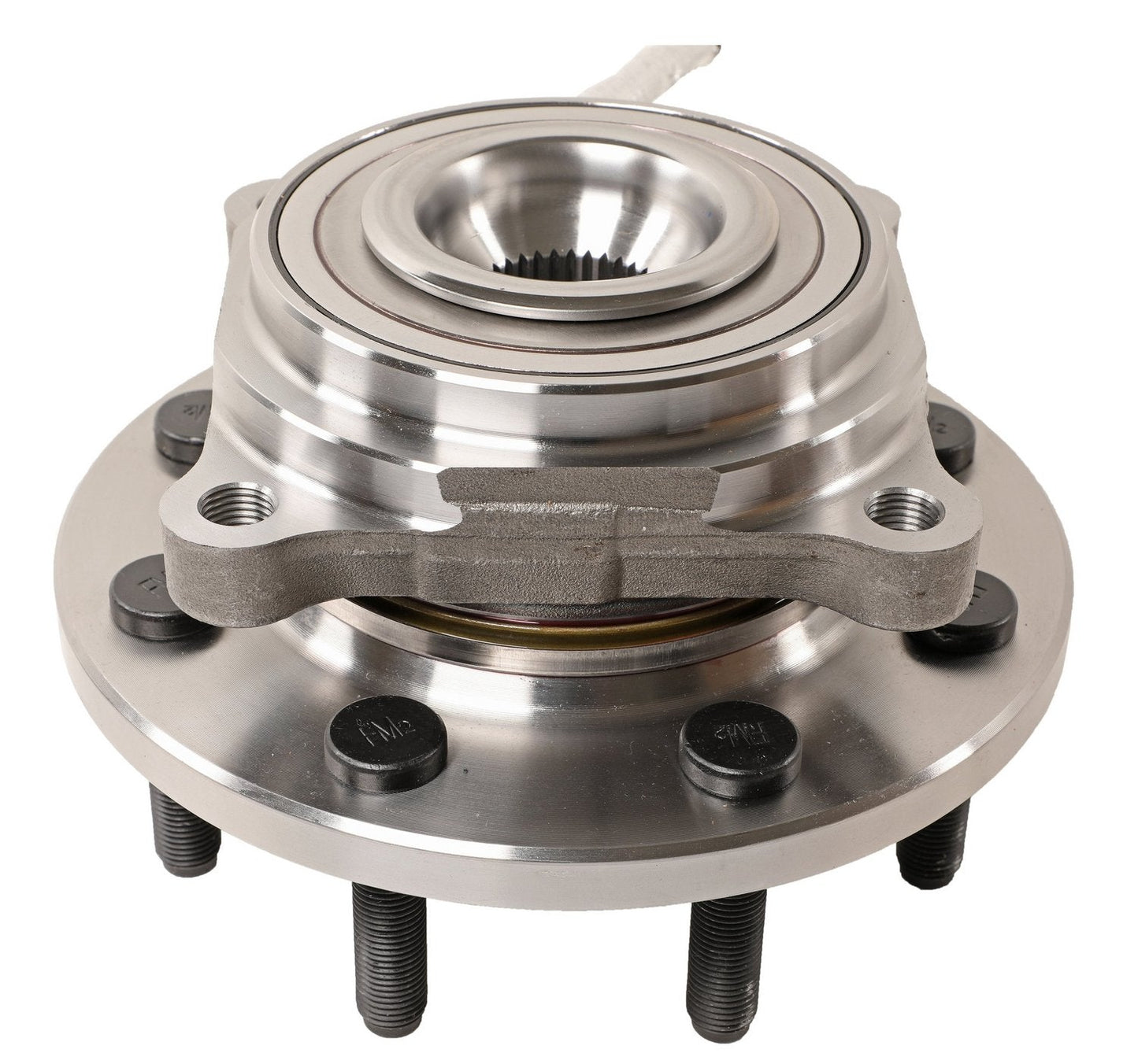 Maza de rueda delantera Moog con rodamiento y sensor ABS para Ram 2500 6.7 Cummins
